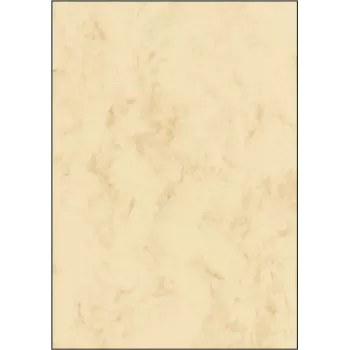 Folhas de papel artístico Sigel DP191 25 folhas bege 200 g/m²
