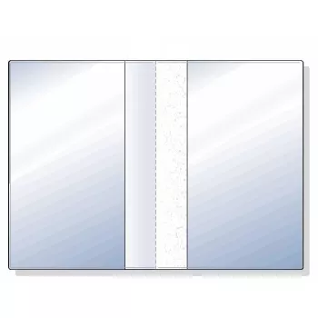 Porta-cartões Rexel - cartão de crédito, formato horizontal, polipropileno (PP), transparente, A8, 72 g, 25 unid.