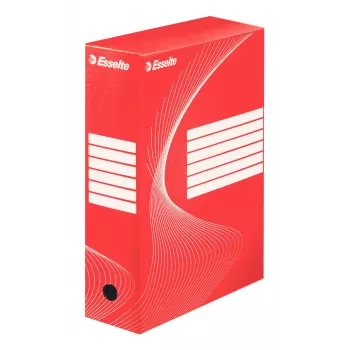 Caixa de armazenamento Esselte 8767 design robusto para documentos