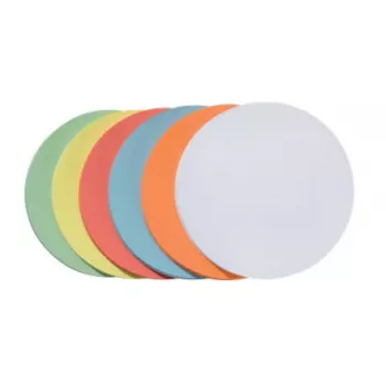 Cartões de moderação redondos Franken UMZ 14 99, Ø 140 mm, várias cores