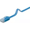 Cabo de rede plano Goobay CAT 6 5 m U/UTP azul