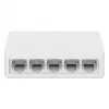 Switch Fast Ethernet Manhattan 5 portas, plástico, garantia de três anos, caixa