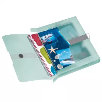 Dossier de arquivo Herlitz 11409000 cor menta