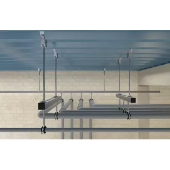 Abraçadeira para conduta de ventilação Fischer 64094