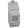 Legrand 412641 interruptor horário semanal digital, 2 canais, 230 V AC