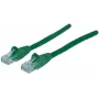 Cabo de rede patch Intellinet, Cat6, 20 m, verde, CCA, U/UTP, PVC, RJ45, contactos banhados a ouro, sem patilhas, moldado, garantia vitalícia