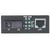 Intellinet 510547 conversor de media Fast Ethernet WDM bidirecional, de 10/100Base-TX para 100Base-FX (SC) modo único, 20 km (12,4 mi), Rx1550/Tx1310 nm