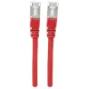Intellinet 319249 cabo de rede patch, Cat6A, S/FTP, RJ45, 30 m, sem halogéneos, moldado, multifilar, vermelho