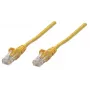 Intellinet 338424 cabo de ligação de rede, Cat5e, U/UTP, RJ45, 1,5 m, moldado, sem gancho, amarelo