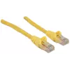 Intellinet 350556 cabo de ligação de rede, Cat6A, S/FTP, RJ45, 30 m, sem halogéneos, moldado, sem gancho, amarelo