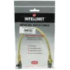Intellinet 350556 cabo de ligação de rede, Cat6A, S/FTP, RJ45, 30 m, sem halogéneos, moldado, sem gancho, amarelo