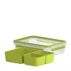 Recipiente para alimentos EMSA 518100 caixa retangular 1,2 L transparente 1 unid.
