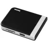 Leitor de cartões Hama 00054546 USB 3.2 Gen 1 (3.1 Gen 1) Type-A/Type-C preto, prateado