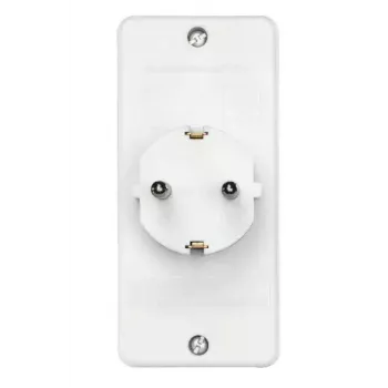 Adaptador de viagem Hama 00108844 Type F universal branco