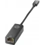 Adaptador HP USB Type-C para RJ45, USB Type-C, RJ-45, preto, casa, 245 mm, 110 mm