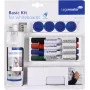 Conjunto de acessórios para quadros brancos Legamaster basic 10 peças, compatível com Legamaster UNIVERSAL, multicolor, 225×45×255 mm