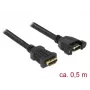 Cabo HDMI DeLOCK 85465 0,5m