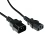 Cabo de alimentação C13 - C14 preto 4 m ACT Powercord AK5149