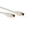 Cabo ACT AK5849 conector macho Mini-DIN 8 pinos para conector macho Mini-DIN 8 pinos 1,8 m