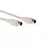 Cabo ACT AK5849 conector macho Mini-DIN 8 pinos para conector macho Mini-DIN 8 pinos 1,8 m