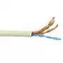 Cabo de patch ACT CAT5E U/UTP flexível marfim 100 m