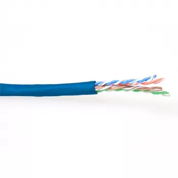 Cabo de patch ACT CAT6 U/UTP flexível azul 100 m