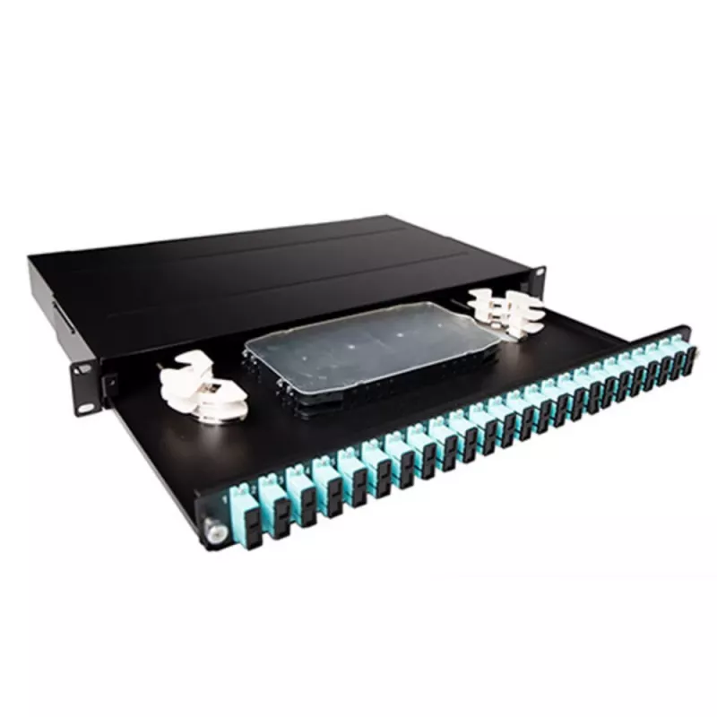 Painel de fibra ótica ACT 24 x duplex SC multimodo OM3
