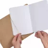 Caderno Herlitz Pure Glam A5 40 folhas dourado