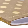 Caderno Herlitz Pure Glam A5 40 folhas dourado