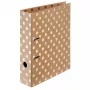 Dossier de argolas A4 Herlitz Pure Glam dourado prateado