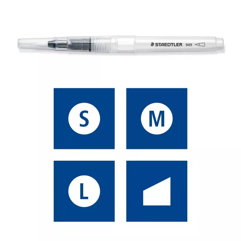 Conjunto de pincéis Staedtler 949 4 unid.