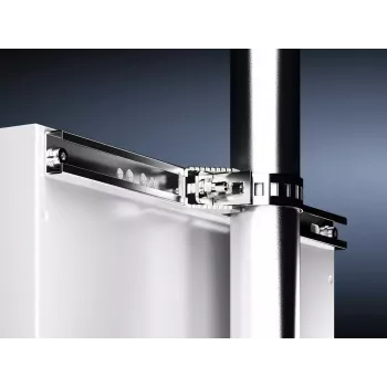 Grampo para rack Rittal AX 2584.100 – aço inoxidável, 1,88 kg, unid.