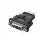 Adaptador Hama 00200339 HDMI tipo A (Standard) DVI-I preto