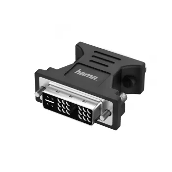 Adaptador de cabo Hama 00200340 DVI-I VGA (D-Sub) preto