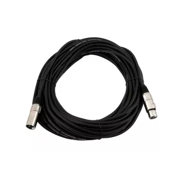 Cabo de áudio Omnitronic 30220595 30 m XLR (3 pinos) preto
