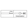 Hama 00205206 Conector coaxial fêmea F 2 unid.