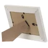 Moldura individual Hama Canuto branco vidro madeira
