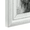 Moldura individual Hama Canuto branco vidro madeira