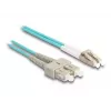 Cabo de fibra ótica DeLOCK LC duplex para SC duplex OM3 2 m