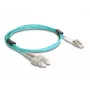 Cabo de fibra ótica DeLOCK LC duplex para SC duplex OM3 2 m