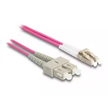 Cabo de fibra ótica DeLOCK LC duplex para SC duplex OM4 3 m