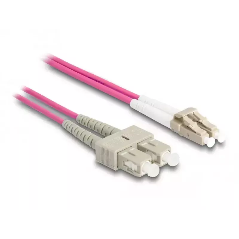Cabo de fibra ótica DeLOCK LC duplex para SC duplex OM4 3 m