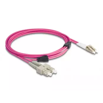 Cabo de fibra ótica DeLOCK LC duplex para SC duplex OM4 3 m