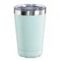 Copo térmico Hama To Go Round 00181586 - 0,27 L azul copo de aço inoxidável