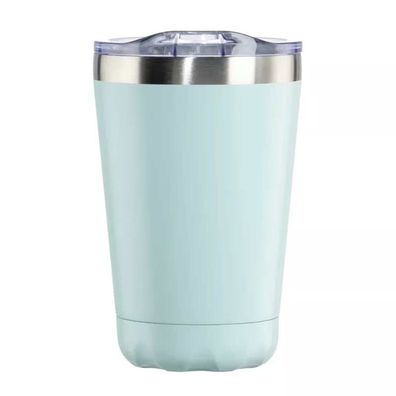 Copo térmico Hama To Go Round 00181586 - 0,27 L azul copo de aço inoxidável