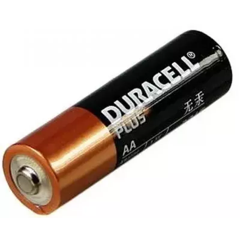 Pilha descartável Duracell Plus Power AA alcalina desempenho fiável