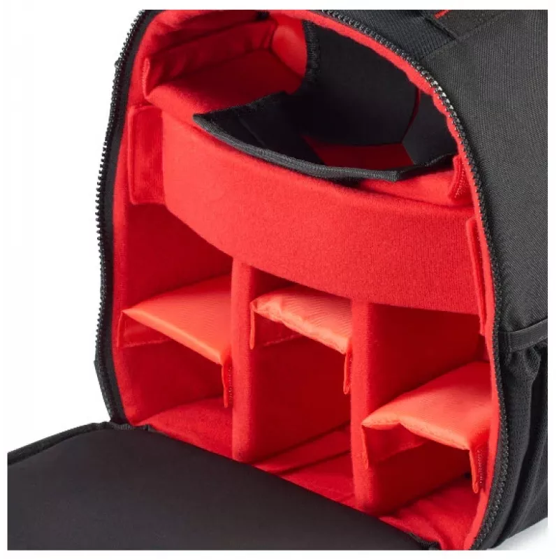 Mochila Hama Ohio preto, vermelho