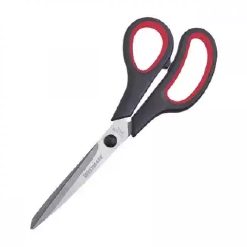 Tesoura universal de corte reto Westmark 13772270 preto vermelho aço inoxidável