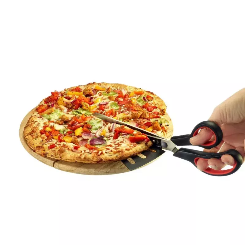 Cortador de pizza Westmark Antonio aço inoxidável preto vermelho 77 mm