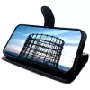 JT Berlin Schöneberg BookCase 10867 capa para Apple iPhone 14, preta